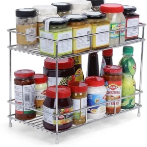 BLUTE Containers Kitchen Rack Steel Blute kitchen present 2 layer steel